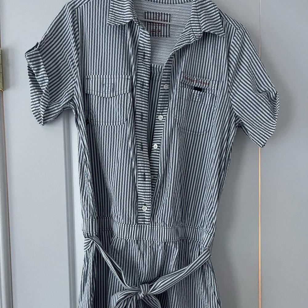 Vineyard Vines Seersucker Romper